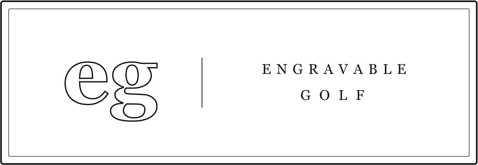 Engravable Golf Logo
